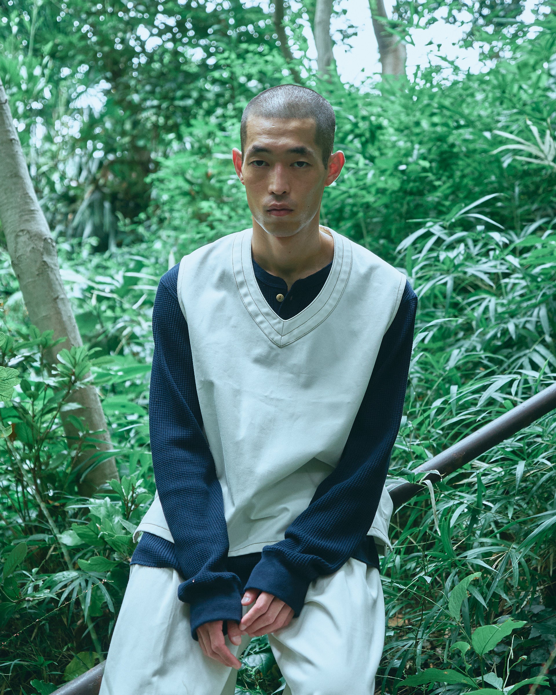 Urig(ウーリッヒ) R.NEP SCHADEN 3TUCK PANTS [BLACK] | Urig